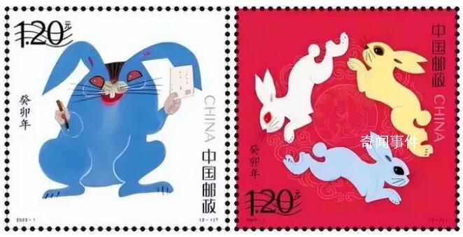 兔年郵票現“藍兔子”遭吐槽 想起了童年陰影
