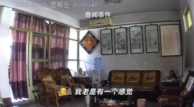 孫女通過攝像頭目睹獨居爺爺去世 淚流滿面