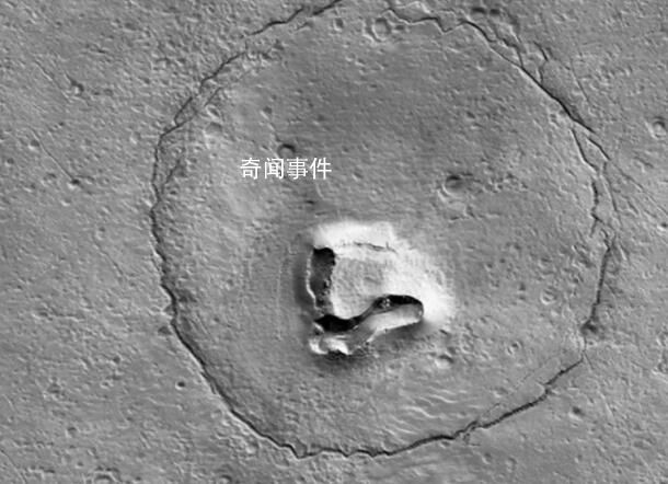 火星表面發現奇特地貌酷似熊臉 火星上的巖石可以反映出火星上的歷史演變