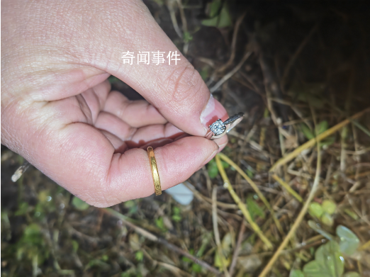 萬元戒指被親戚家孩子扔進農田 民警花了4小時凌晨2點終于找到