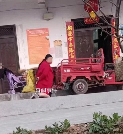 網傳女子被婆家罰跪 鎮政府回應