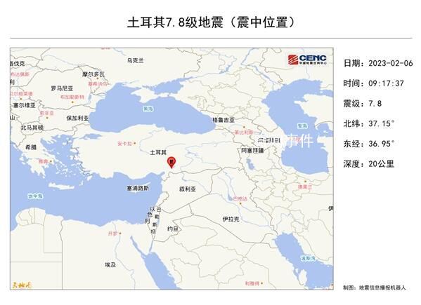 土耳其7.8級地震:房屋倒塌滿街狼藉