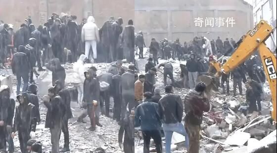 大雪紛飛余震不斷 土民眾無家可歸