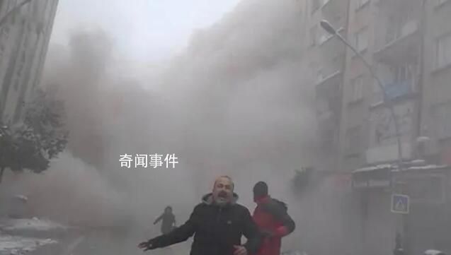 土記者直播時遇二次強震 尖叫逃命