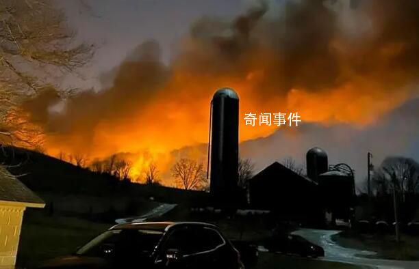 美俄亥俄州致命毒云漫天 方圓數公里內的數千名居民被迫緊急疏散