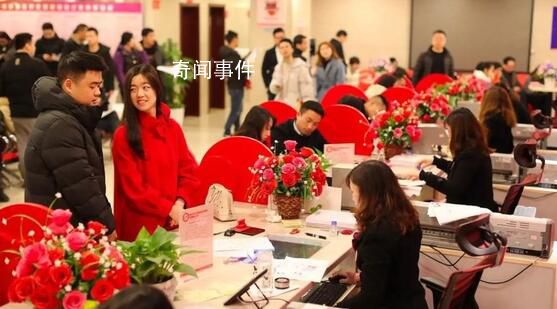 情人節多地迎領證高峰 祝福天下有情人終成眷屬