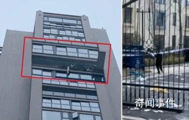 杭州一高層住宅爆炸 有人摔下來