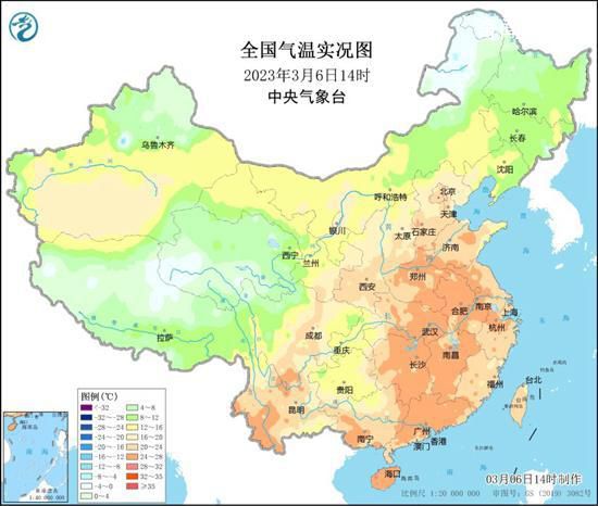 北京天津鄭州等氣溫創今年新高 3月上旬或破最暖紀錄