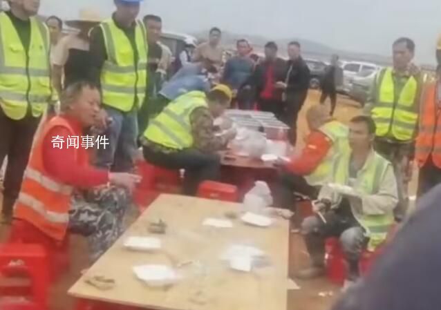 城管工地勸離賣盒飯攤販 遭工人反懟