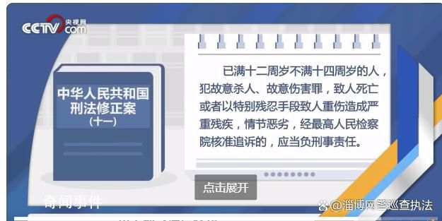 未滿14周歲不是犯罪擋箭牌 未滿14周歲不承擔法律后果合理嗎