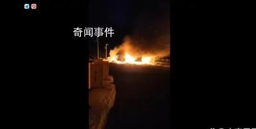 哈爾濱四輛拉載秸稈的大貨車起火 具體情況正在調查中