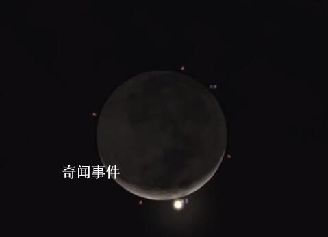 這次月掩金星錯過等3年 金星將與月亮短暫交會