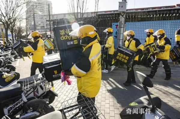 外賣騎手飽和了?部分騎手稱人多單少