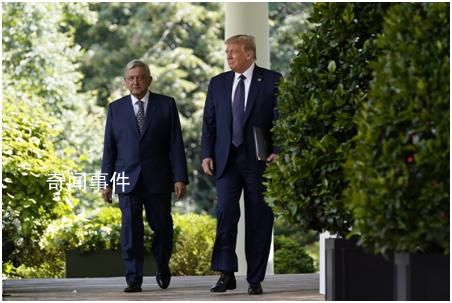 墨西哥總統公開為特朗普辯護 不同意對美國前總統特朗普提出的刑事指控