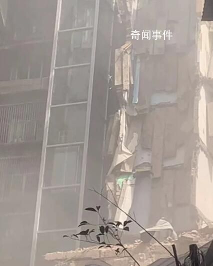 四川達州一棟危樓發生垮塌 是否有人員傷亡暫未獲悉