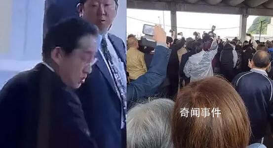 直擊演講爆炸聲瞬間:岸田急忙回頭