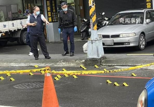 臺灣17歲少年街頭掃射42槍 現場畫面曝光宛如電影場面