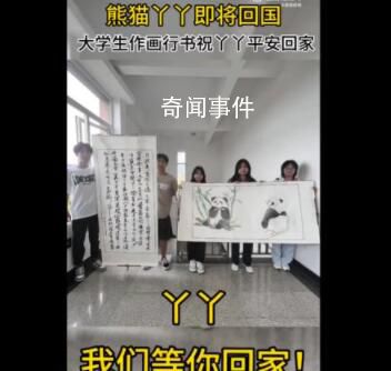 中國(guó)網(wǎng)友花式歡迎“丫丫”回家 希望丫丫身體健康
