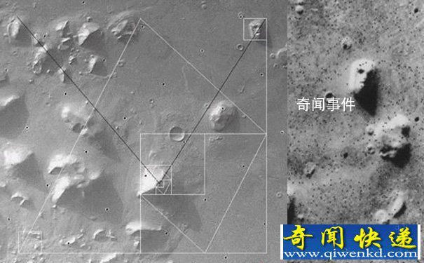 火星上的金字塔和人面頭像之謎 火星金字塔是真的嗎