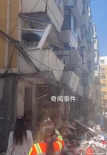 長春一小區爆炸 多家住戶窗戶被震碎