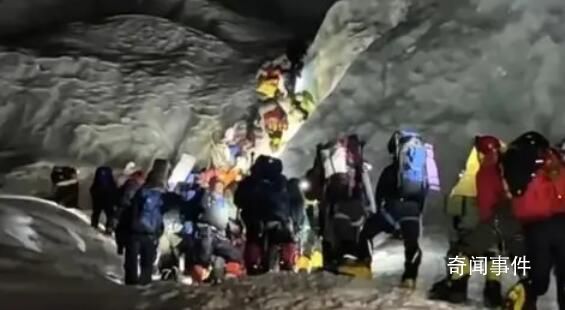 登山者回應珠穆朗瑪峰凌晨2點還在堵 并非五一假期拍攝