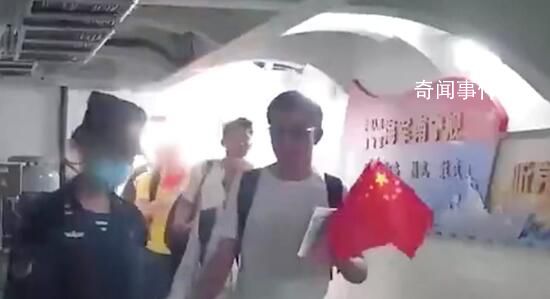祖國軍艦上的飯菜真香 撤僑人員的感謝信
