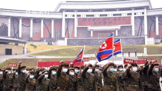 朝鮮集會以韓美元首為原型進行火刑 痛斥韓為同族對抗發了瘋