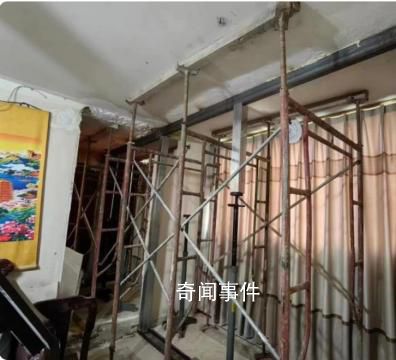 廣州私拆承重墻小區(qū):官方已臨時加固