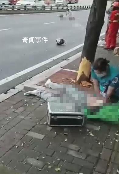 重慶一摩托車(chē)發(fā)生事故 兩人死亡