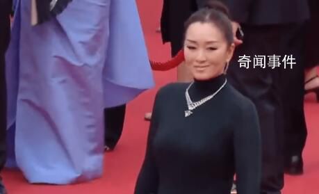 戛納紅毯的中國明星生圖 張雨綺的好身材邂逅鞏俐裸唇