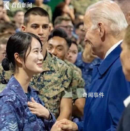 拜登訪日與女兵握手自拍 將參加七國集團廣島峰會