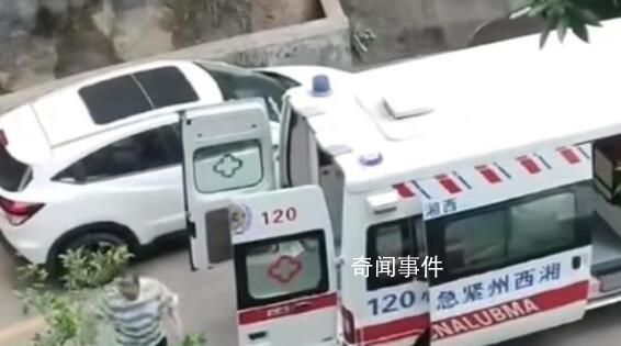 目擊者講述男童從26樓墜下生還 附近有多人圍觀