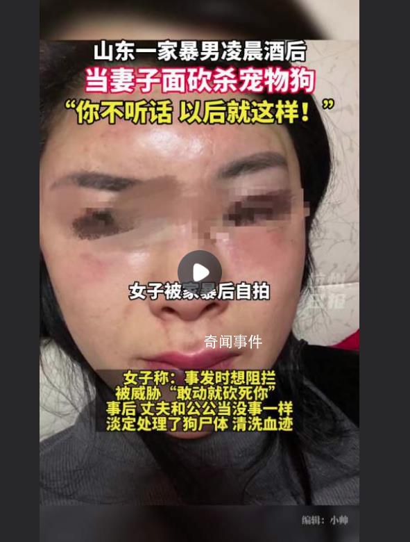 網(wǎng)傳男子砍殺柯基威脅妻子 婦聯(lián)回應