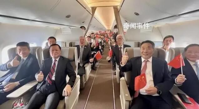 C919商飛成功 首排乘客是這四位