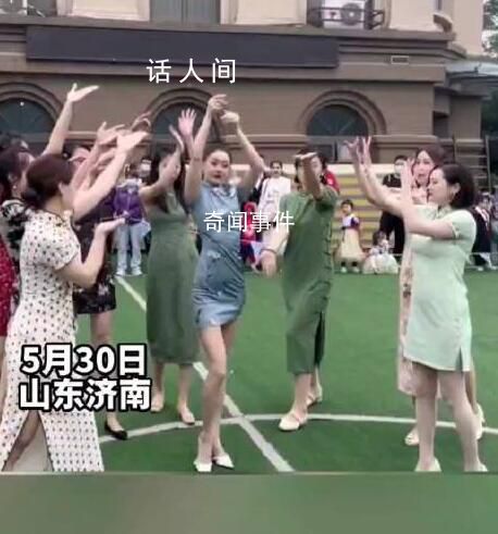 六一演出現場的最美媽媽團 網友：當了媽媽一樣自信迷人