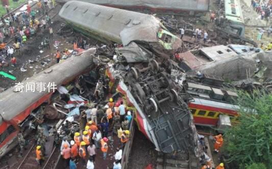直擊印度列車相撞事故救援現場 事故已致288人死亡