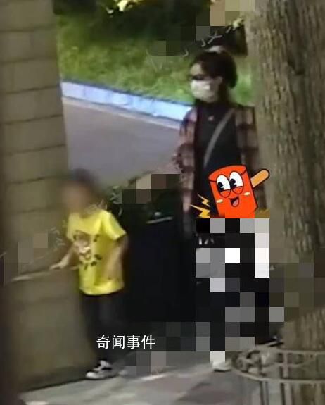 趙麗穎街邊哄兒子被拍 引發了人們的關注和贊賞