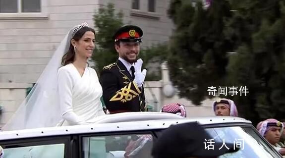 約旦王儲辦皇室婚禮 超1700名賓客參加婚禮