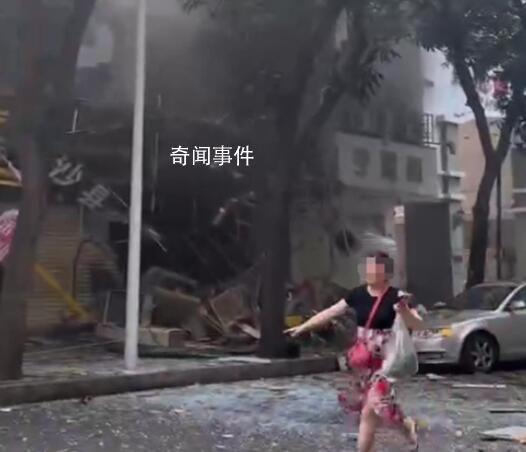 汕頭一餐飲店突發燃氣爆炸致1死6傷 現場一片狼藉