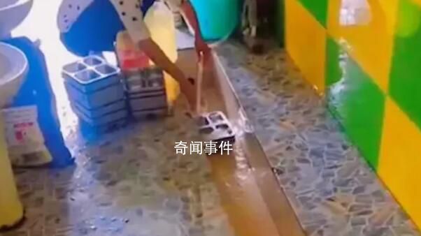 幼兒園在小便池清洗餐具 官方通報