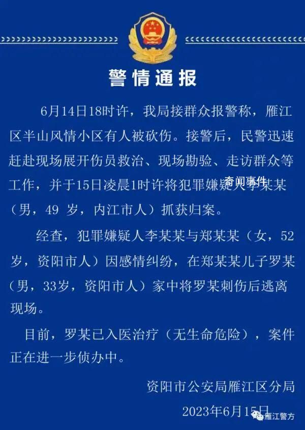 四川發(fā)生持槍入室搶劫案?警方通報