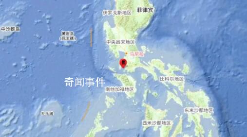 菲律賓發(fā)生6.2級地震 震源深度103公里