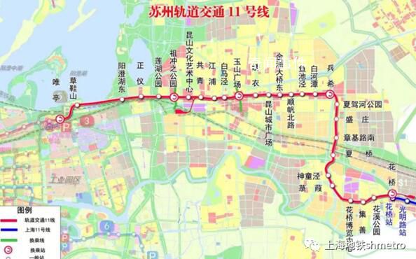 蘇州和上海地鐵連起來了 三條換乘通道怎么走最方便