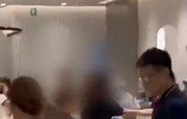 上海一餐廳兩女子為搶座用餐具互砸 店員稱僅僅是為了搶座位