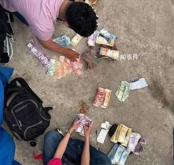 菲律賓男子散落400萬現(xiàn)金遭哄搶 一半錢沒了