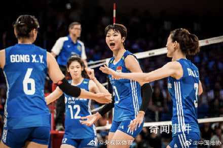 中國女排世界排名升至第三位 連升三級(jí)