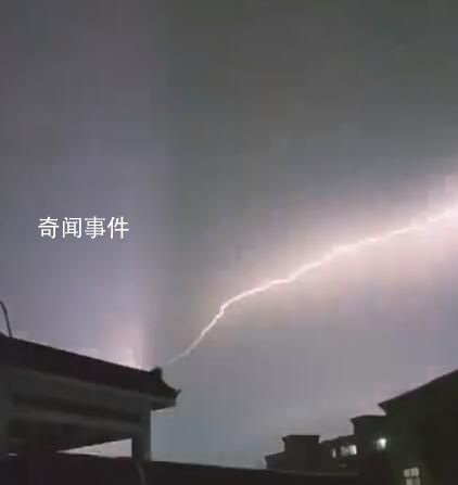 福州一晚上閃電1797次 福州市經歷了一場令人驚心動魄的暴雨