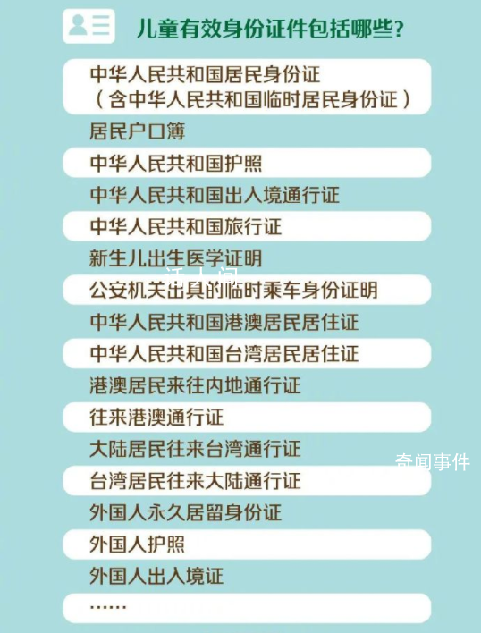 今日起兒童乘火車須帶本人身份證件 兒童票購買條件是什么