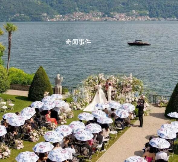 甄子丹意大利辦盛大婚禮 場面非常盛大