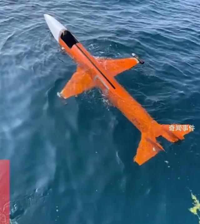 男子稱海上釣魚釣到“飛機” 網友：這應該是演習用的靶機